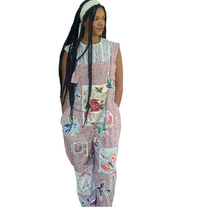 NEW! KANTHA Karma -The Mend My Heart Overalls One Size